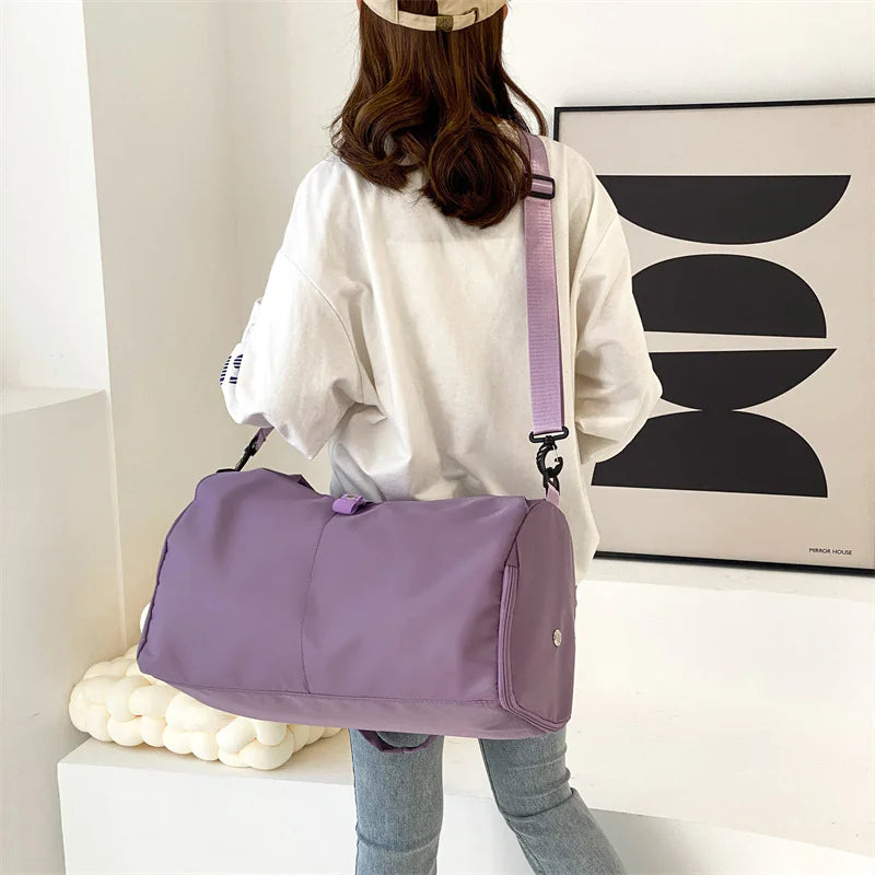Dual-Compartment Fitness Bag