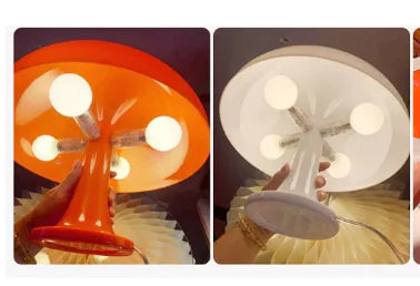 Simple Style LED Mushroom Table Lamp for Modern Decor