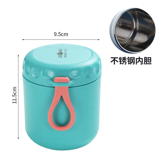 304 Stainless Steel Breakfast Soup Cup – Portable &amp; Stylish Food Container