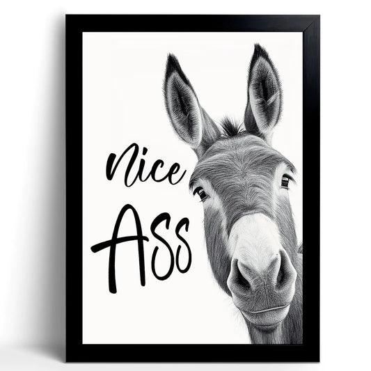Black Framed Canvas Wall Art – Modern Chic Home Décor