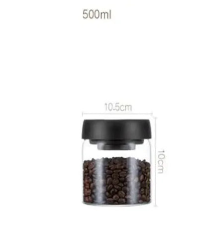 Vacuum Sealed Glass Storage Jar Set – Keep Food Fresh & Organized