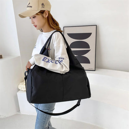 Dual-Compartment Fitness Bag