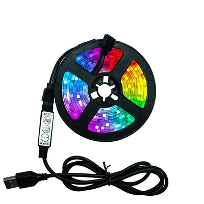 USB LED Light Strip – Soft Decorative Background Lighting for Home & Office