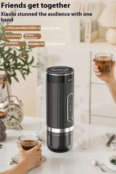 Portable Automatic Espresso Capsule Coffee Machine – Barista-Quality Coffee Anywhere