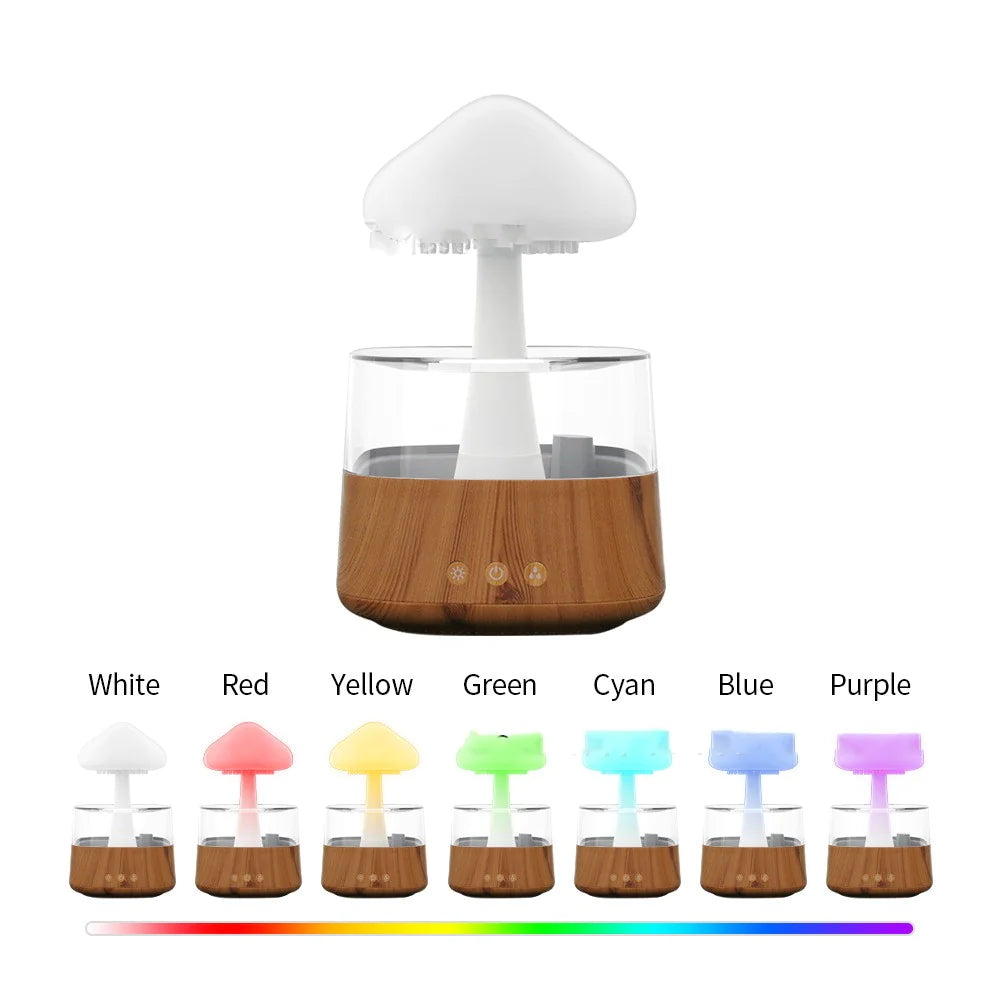 Relax Cloud Rain Diffuser Humidifier – Serene Comfort for Any Space